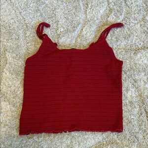 Brandy Melville Red crop top
